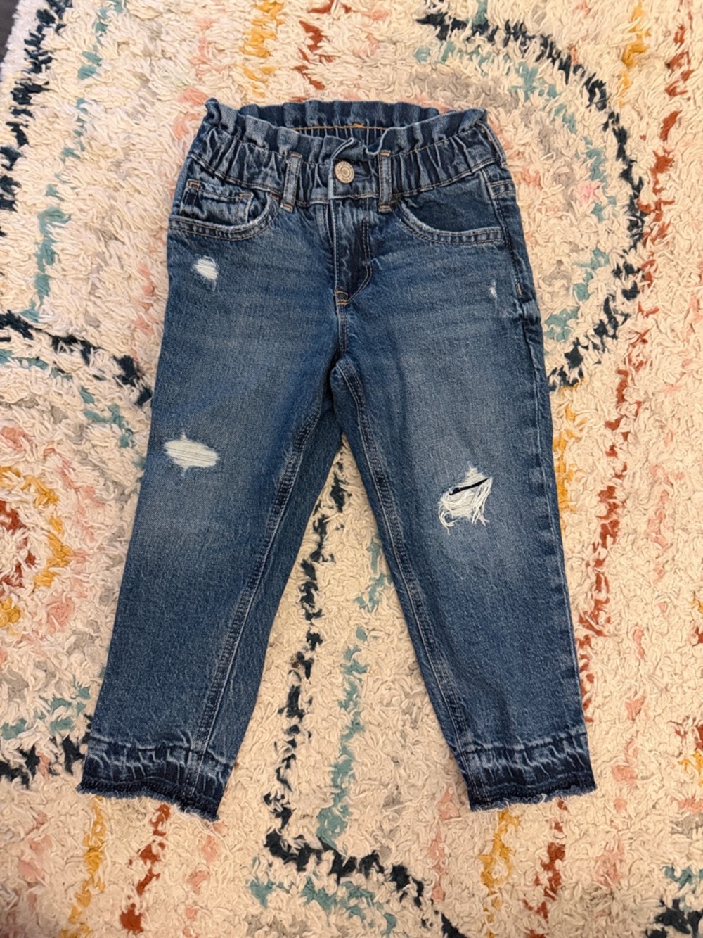✨5/$25✨Kids Distressed Denim Jeans - Blue